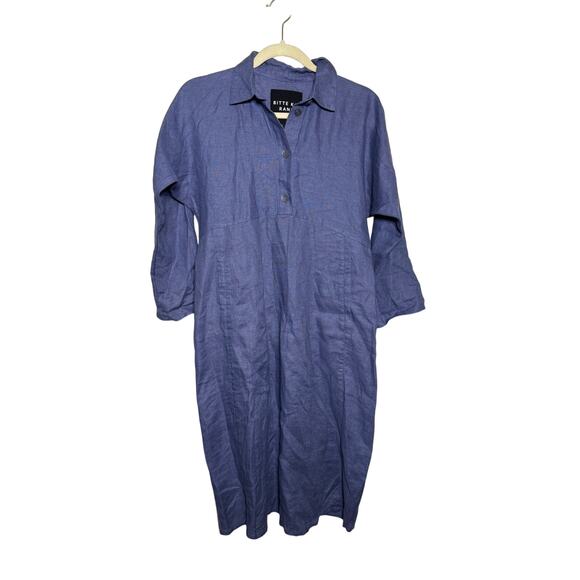 Bitte Kai Rand Lazy Dress in Dusty Blue Sz. XS - Picture 3 of 8